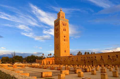 Koutoubia Mosque,Marrakesh, Morocco travel
